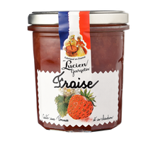 Préparation de fraises les recettes cuites au chaudron LUCIEN GEORGELIN, 320g