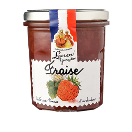 Préparation de fraises les recettes cuites au chaudron LUCIEN GEORGELIN, 320g