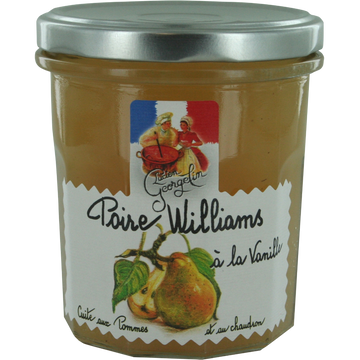 Préparation de poires vanille les recettes cuites au chaudron LUCIEN GEORGELIN, 320g