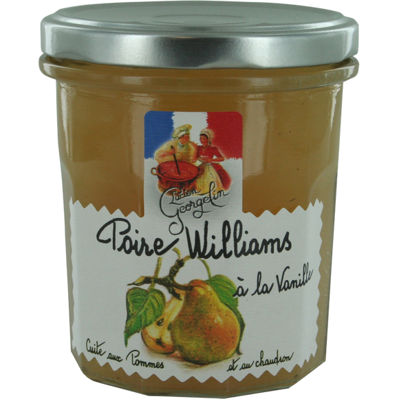 Préparation de poires vanille les recettes cuites au chaudron LUCIEN GEORGELIN, 320g
