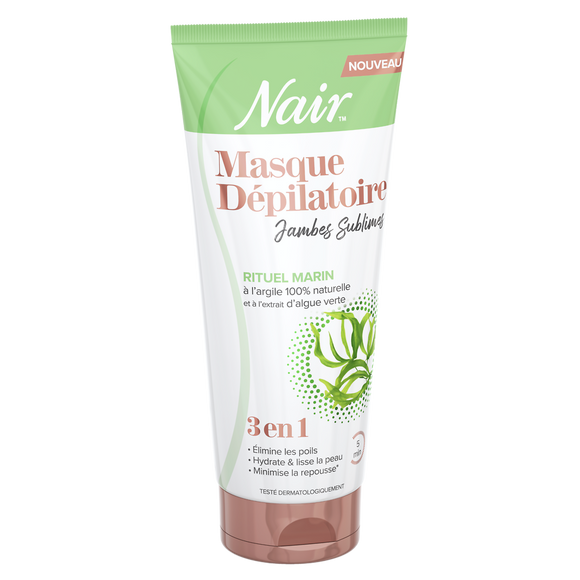 Masque dépilatoire jambes algue NAIR 180ml