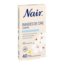 Bande de cire corps NAIR à l'huile de graines de coton x40