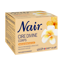 Cire dépilatoire divine parfum monoi intense NAIR, pot de 400g