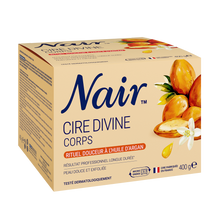 Cire dépilatoire Divine rituel douceur NAIR, pot de 400g