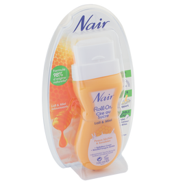 Cire dépilatoire au sucre pour peaux sensibles NAIR, roll on de 100ml