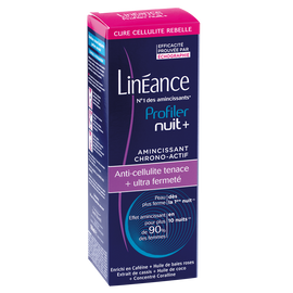 Crème Amincissante profiler nuit plus LINEANCE, tube de 180ml