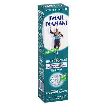 Dentifrice le bicarbonate l'original EMAIL DIAMANT tube 75ml