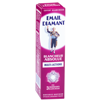 Dentifrice blancheur absolue EMAIL DIAMANT, tube de 75ml