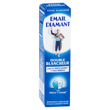 Dentifrice Double Blancheur EMAIL DIAMANT, tube de 75ml
