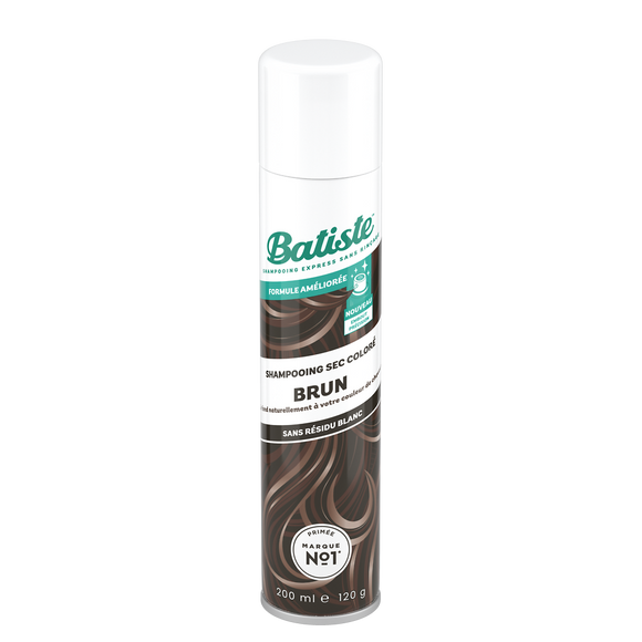 Shampooing sec touche de couleur brunette BATISTE 200ml