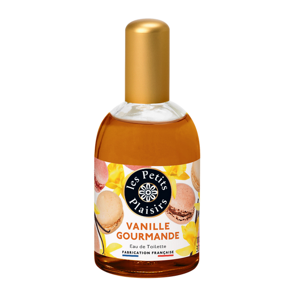 Eau de toilette parfum vanille gourmande LES PETITS PLAISIRS, vaporisateur de 110ml