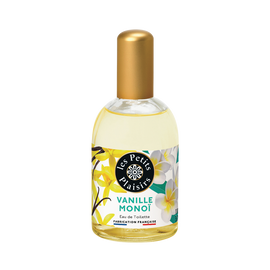 Eau de toilette parfum vanille monoï LES PETITS PLAISIRS, vaporisateurde 110ml