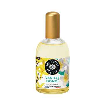Eau de toilette parfum vanille monoï LES PETITS PLAISIRS, vaporisateurde 110ml