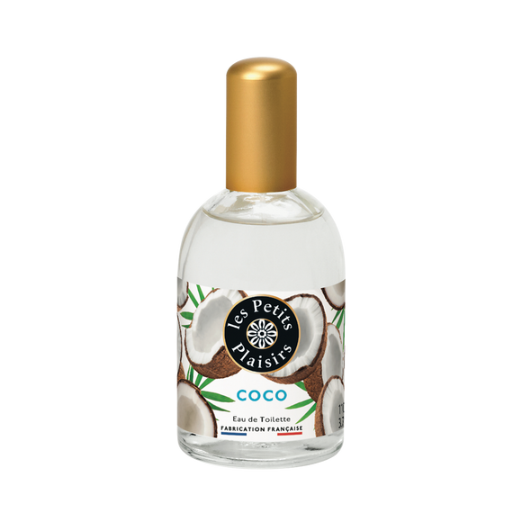 Eau de toilette coco LES PETITS PLAISIRS, vaporisateur 110ml