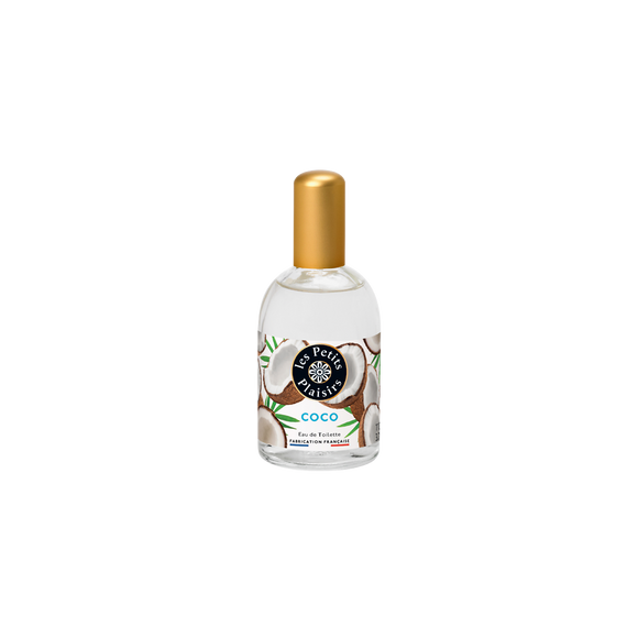 Eau de toilette coco LES PETITS PLAISIRS, vaporisateur 110ml