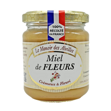 Miel de fleurs de France crémeux &fleuri MANOIR DES ABEILLES, pot de 250g