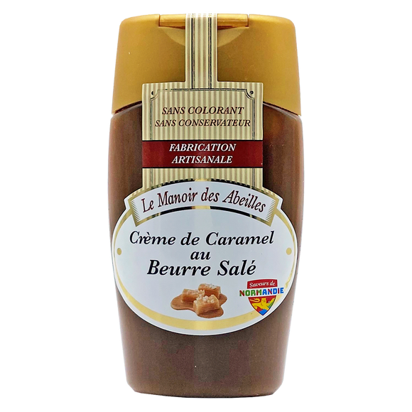 Crème caramel beurre salé MANOIR DES ABEILLES squeezer 220g