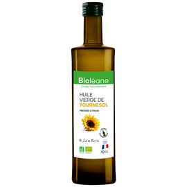 Huile tournesol Bio or BIOLEANE, Bouteille 50cL