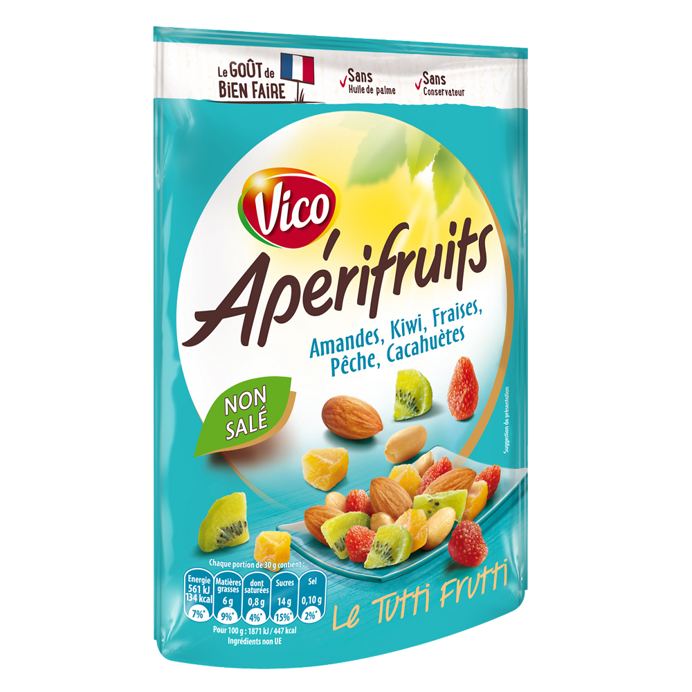 Mélange de graines et fruits APERIFRUITS Bleu, 110g