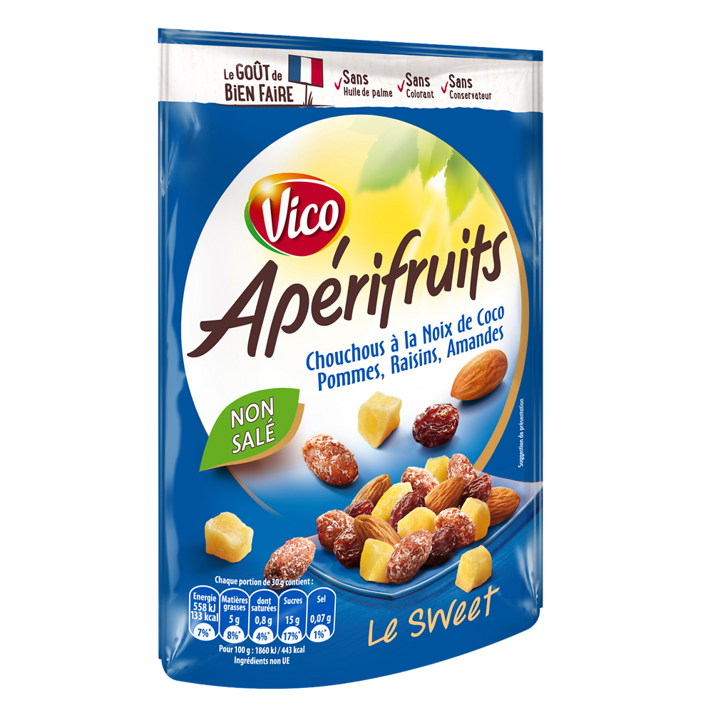 Mélange de graines Sweet Mix APERIFRUITS, sachet de 100g