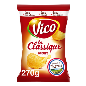 Chips la classique nature VICO, 270g