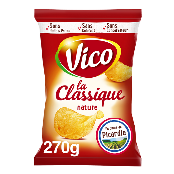 Chips la classique nature VICO, 270g