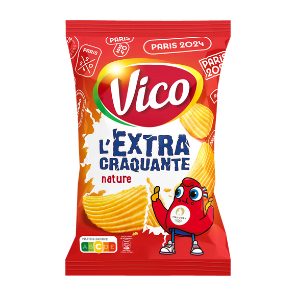 Chips ondulées salée VICO, 150g
