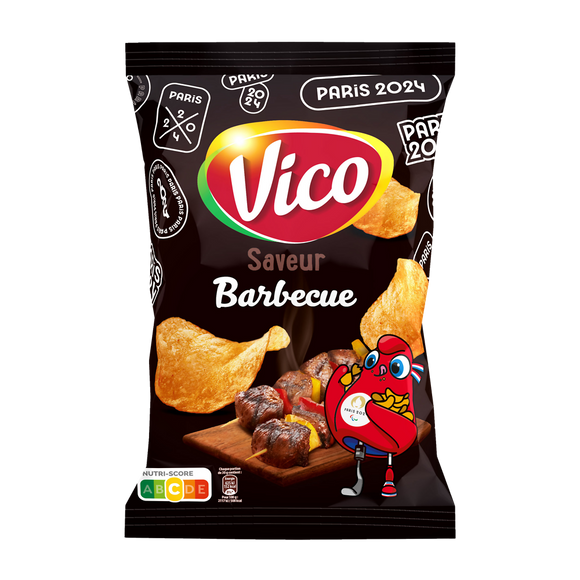 Chips classique barbecue VICO 125g