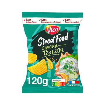 Chips street food tzatziki VICO 120g