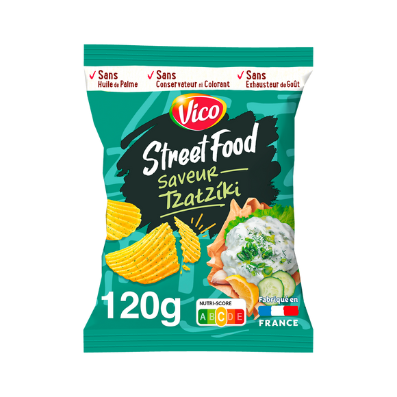 Chips street food tzatziki VICO 120g