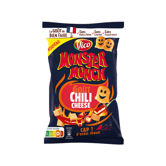 MONSTER MUNCH saveur chili cheese 75g