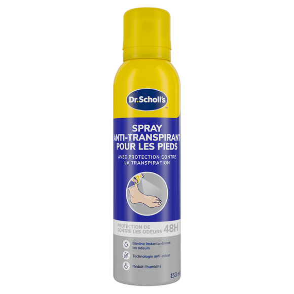 Poudre anti-transpirante pour les pieds SCHOLL, 150ml