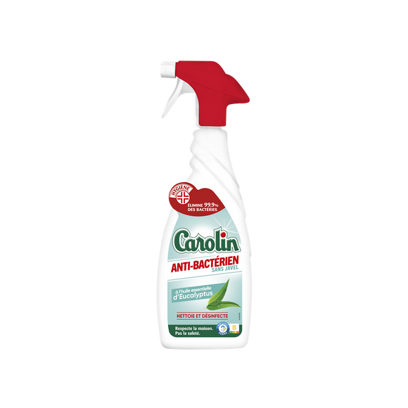Pistolet anti-bacterien activ+ CAROLIN 650ml