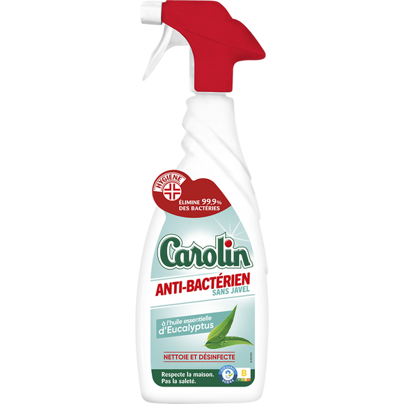 Pistolet anti-bacterien activ+ CAROLIN 650ml