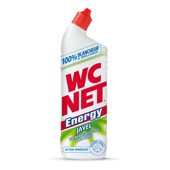 Gel javel action immédiate energy WC Net flacon 750ml