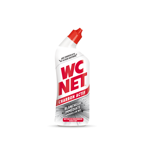 Gel charbon actif blancheur immédiate WC NET 750ml