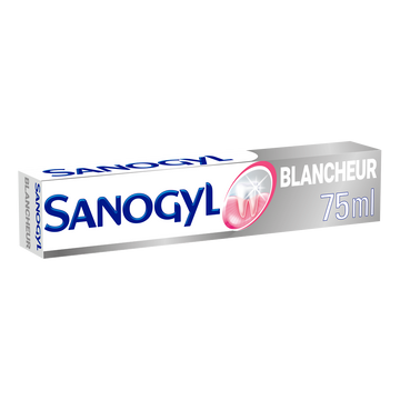 Dentifrice système blancheur et soin SANOGYL, 75ml