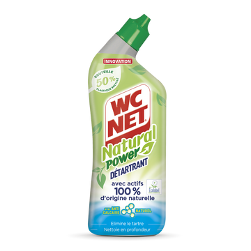Gel WC détartrant Natural power WC NET - 700ml