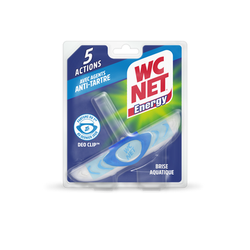 Bloc wc anti-tartre 5 actions brise aquatique WC NET 38g
