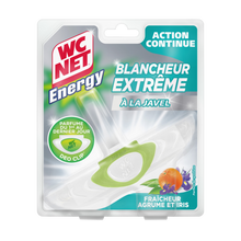 Bloc wc blancheur extreme à la javel fraicheur agrmumes iris 38g
