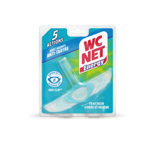 Bloc wc anti tartre 5 actions fraicheur grivrée/menthe WC NET 38g