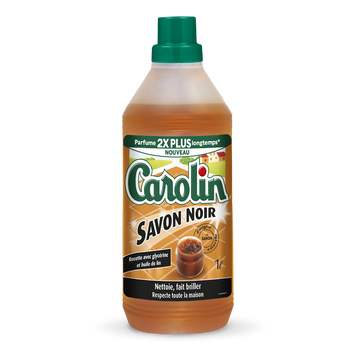 Savon de sol noir CAROLIN Perfboost 1L