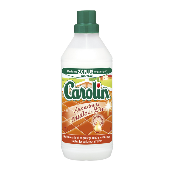 Savon sol carrelage perfboost huile de lin CAROLIN 1L