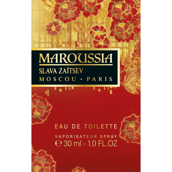 Eau de toilette Maroussia SLAVA ZAITSEV, vaporisateur de 30ml
