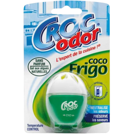 Absorbeur d'odeurs Coco Frigo CROC'ODOR