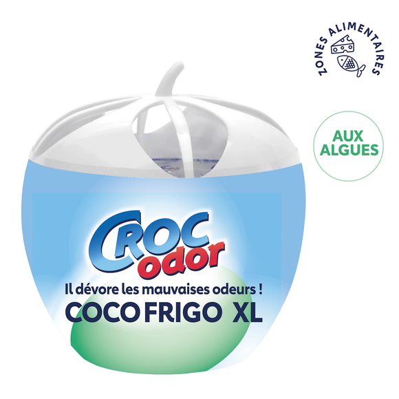 Absorbeur d'odeurs pour frigo XL CROC'ODOR