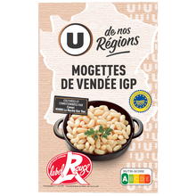 U DE NOS REGIONS Mogettes de Vendée IGP étui 450g