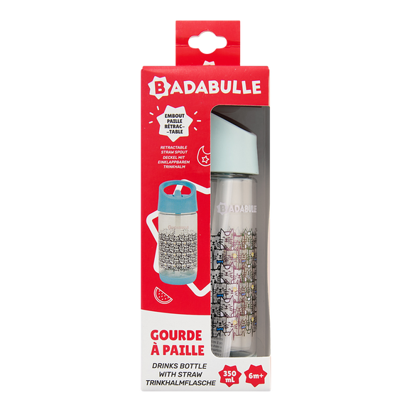 Gourde a paille BADABULLE