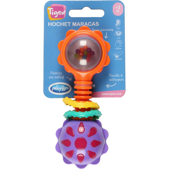 Hochet maracas TIGEX