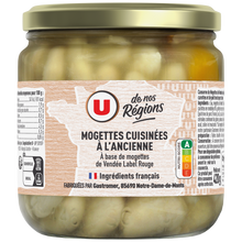 U DE NOS REGIONS Mogettes cuisinées à l'ancienne - Bocal 260g